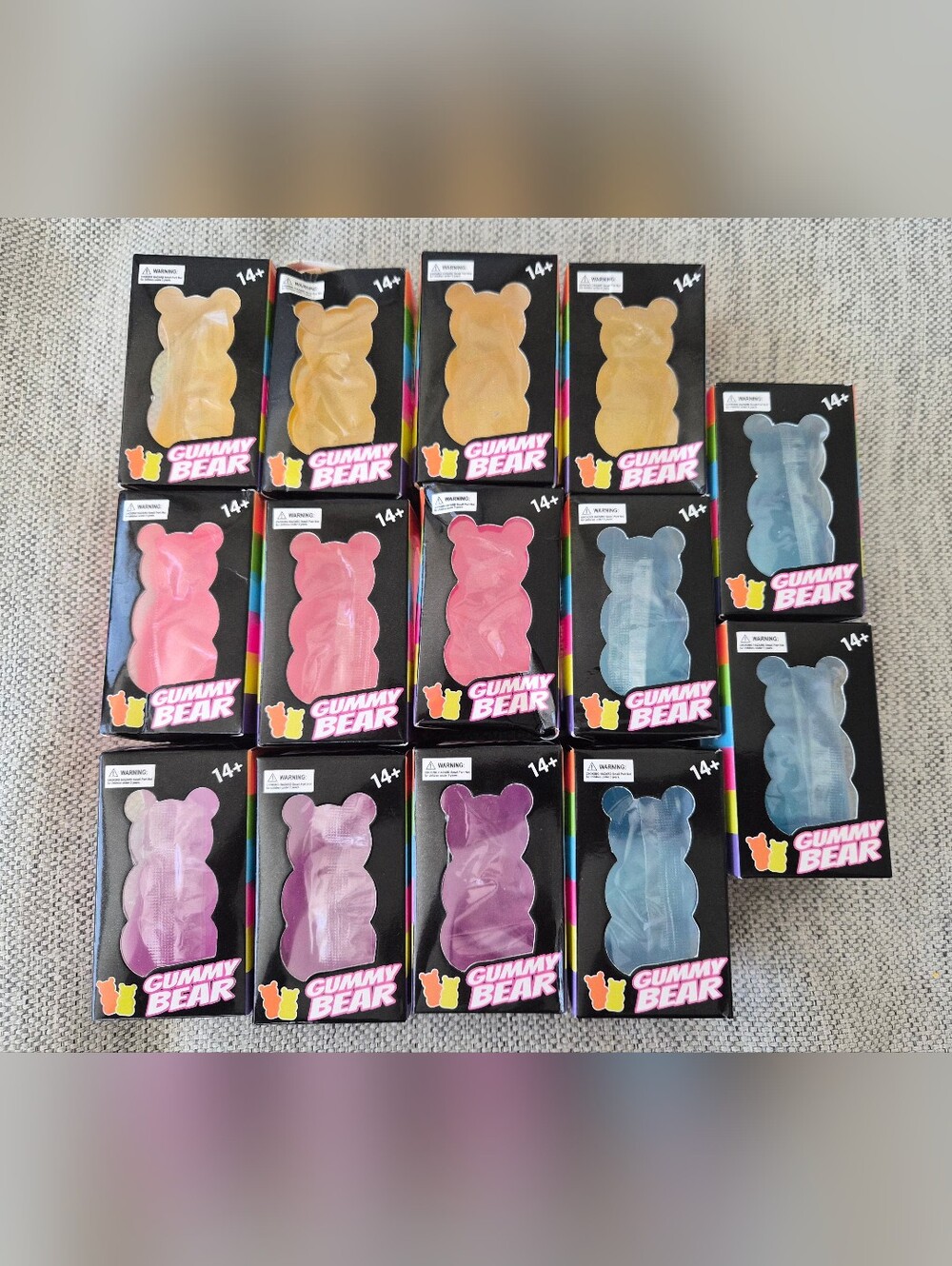Bundle Of 14 Gummy Bear Squishys!